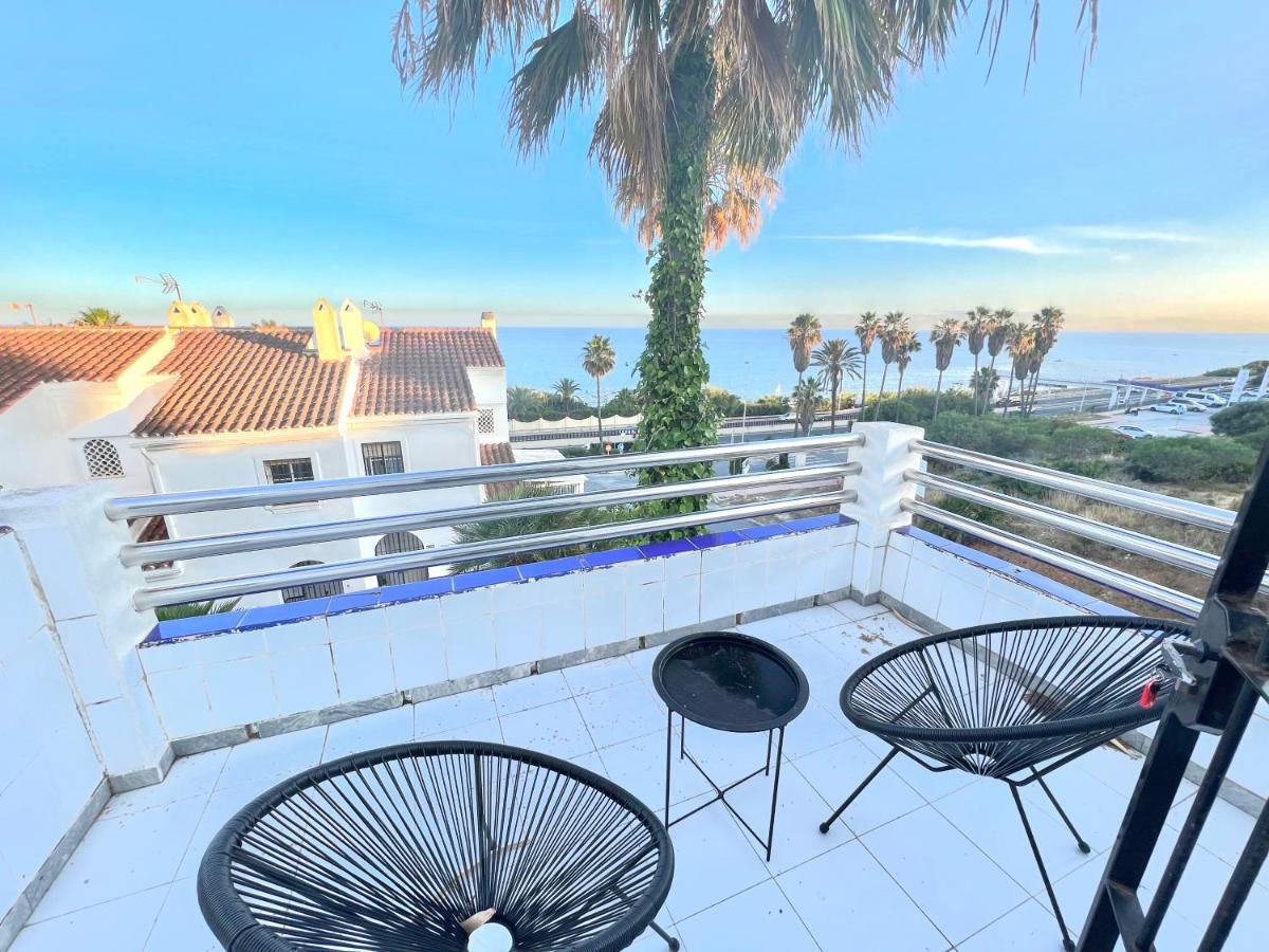 Fabulous Vacation In A 2 Bedroom Townhouse With 2 Terraces Overlooking The Sea, Suitable For 6 People 3 Swimming Pools Tennis And 200 Mts From The Sea El Faro Exterior photo